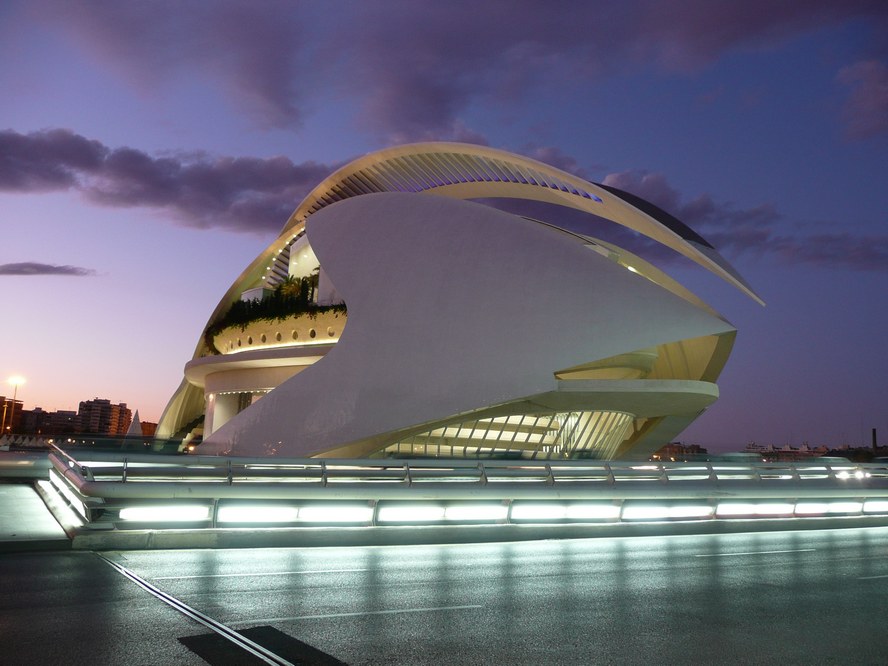 Calatravas modernes Valencia