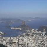 Rio - Blick vom Corcovado auf die Stadt