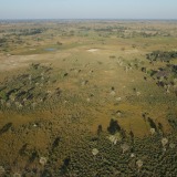 Flug-Okavango-Delta
